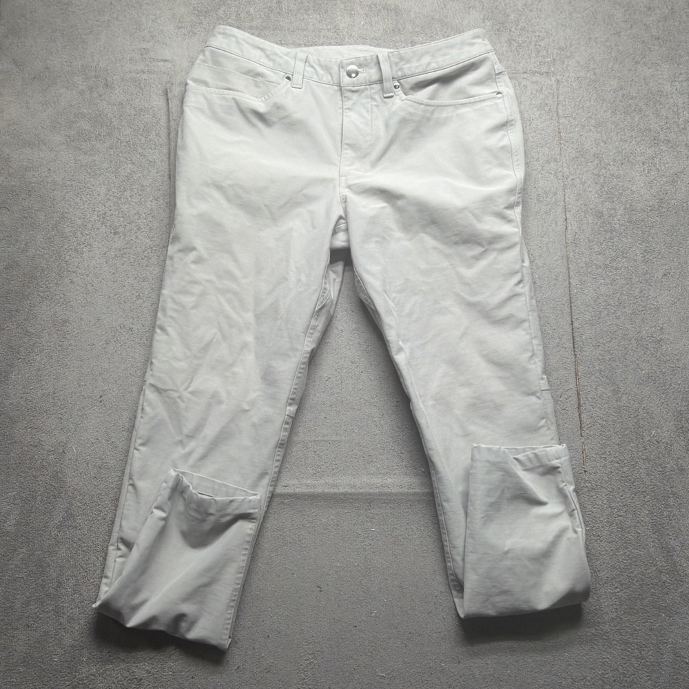 lululemon ABC 5 Pocket‎ Pants Men's Beige Stretch Casual Trousers Size 30